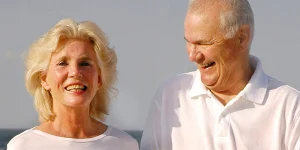 Smiling couple