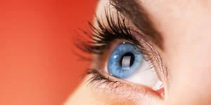 Close-up of a blue eye